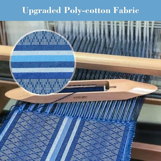 SUNCREAT Hammocks Double Hammock with Curved Spreader Bar, Outdoor Portable Hammock with Carrying Bag & Tree Straps for Bedroom, Patio, Backyard, Balcony, Max 450lbs Capacity, Blue