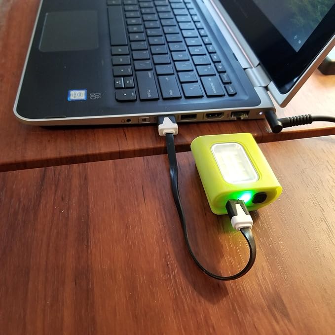 Bright Eyes 200 Lumen Firefly 2-Pack Clip On LED Safety Running and Jogging Light - USB Rechargeable - 2 Pack - Also for Hiking, Camping, Working and Much More!! (Deep Gray)