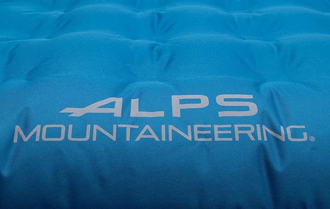 ALPS Mountaineering Vertex Air Bed, Twin or Queen Inflatable Mattress, Versatile Pump Included