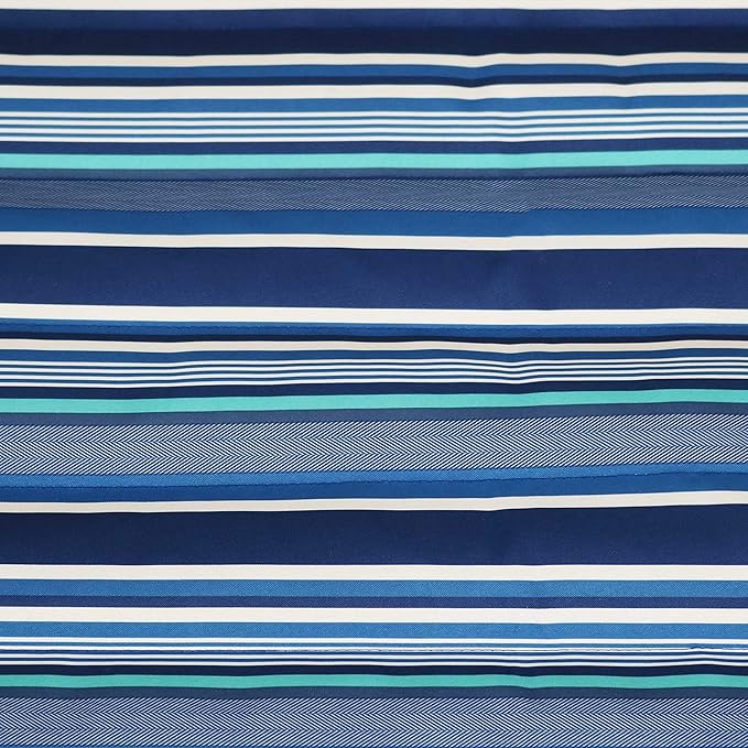 Sunnydaze Quilted Outdoor Hammock with Spreader Bars - Heavy-Duty 450-Pound Capacity Double Hammock for Outside - Breakwater Stripe