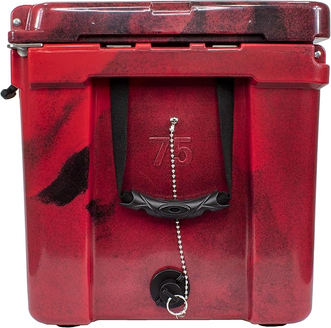 75 Camo Quart Ice Chest Heavy Duty High Performance Roto-Molded Commercial Grade Insulated Cooler