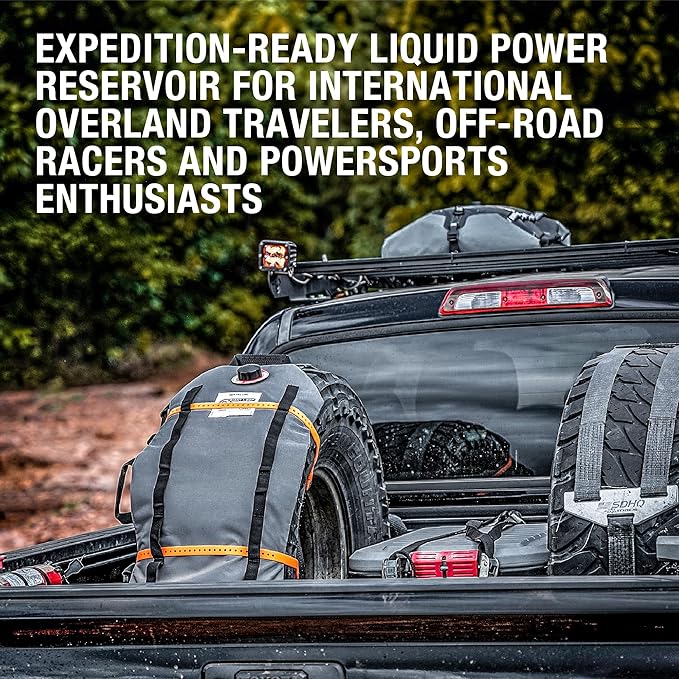 Giant Loop Armadillo Bag, Utility Bladder for Safe Transport and Storage of Powersports and Automotive Fluids, for Motorcycles, UTVs, ATVs, 5-Gallon