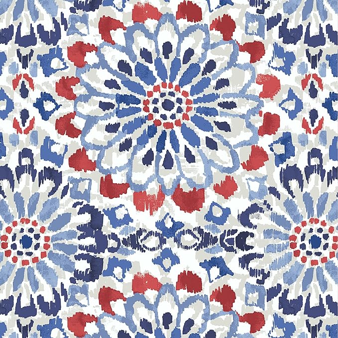 Arden Indoor/Outdoor Seat or Rocking Chair Cushion, 19 x 18, Water Repellent, Rain Proof, Fade Resistant Cushion for Rocking or Dining Chairs Clark Blue