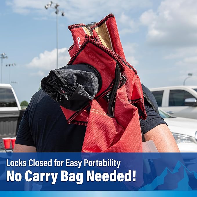 Kijaro Dual Lock Pro Sports Fan Folding Chair, 26" L x 35.5" W x 37" H, San Francisco 49ers