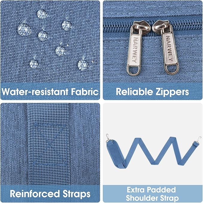 Carry on luaggage 22x14x9 Airlines Approved Foldable Carry on Bag Packable Duffle Overnight for Women and Men 40L (Navy Blue-1)