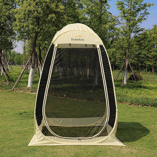 Pop Up Screen House, 6'x6' Outdoor Screen Tent for Camping, Screened Gazebo with Mosquito Netting, Carry Bag