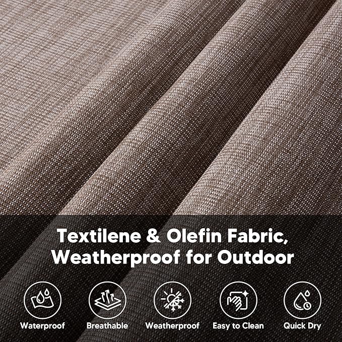 SUNCREAT Hammocks Outdoor Hammock with Spreader Bar, Poolside Portable Hammock for Outside, Coffee