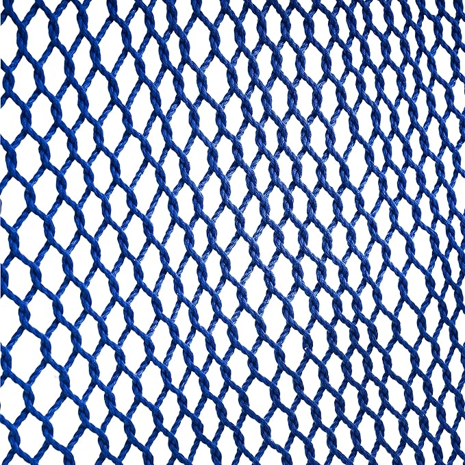 Lazy Daze Hammocks 10.5 FT Double 2 Person Caribbean Rope Hammock, Hand Woven Polyester Hammock with Spreader Bars, for Outside Outdoor Backyard Patio Poolside,450 LBS Capacity, Blue