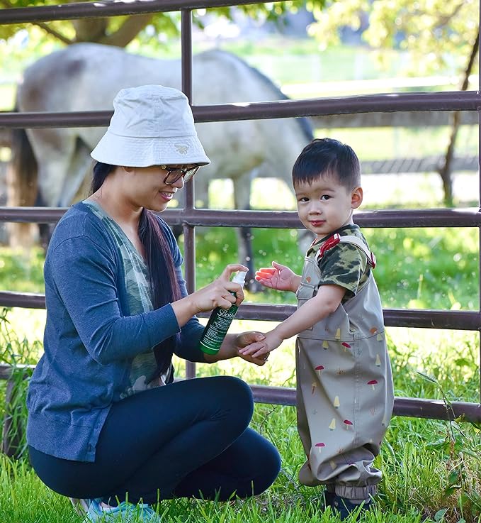 Bug Soother Spray Large Family Pack - Natural Insect, Gnat and Mosquito Repellent & Deterrent - Safe Bug Spray for Adults, Kids, Pets, & Environment - Made in USA