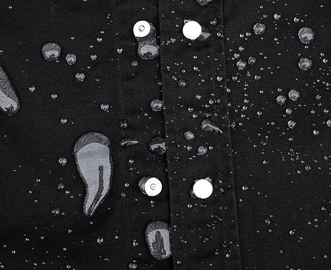 BOCOMAL FR Shirts Flame Resistant 100% C NFPA2112 7.5oz Men's Fire Retardant Welding Shirt