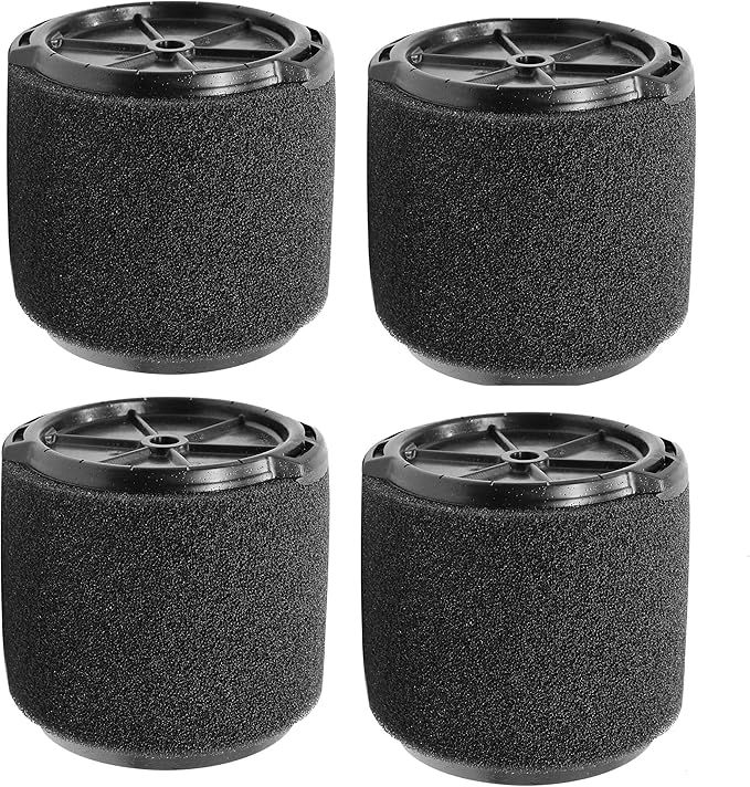 4 Pack VF3700 Filter Compatible with Ridgid Vac 3-4.5 Gallon Vacuum Cleaners, Wet Application Foam Filter Fit WS0301VA WS0400DE WS14045