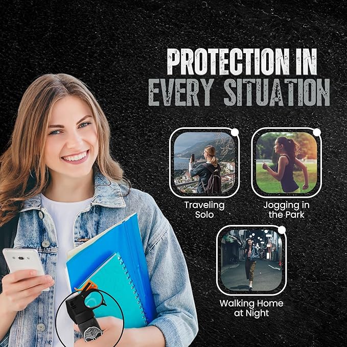 Police Magnum Self Defense Pepper Spray Fogger – Maximum Strength Personal Protection – Portable Non-Lethal Safety Gear – Made in USA – 2 Pack 3oz FM