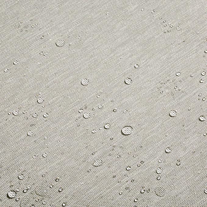 Classic Accessories Montlake Water-Resistant 21 x 22 x 4 Inch Patio Lounge Back Cushion, Heather Grey, Outdoor Loveseat Cushions