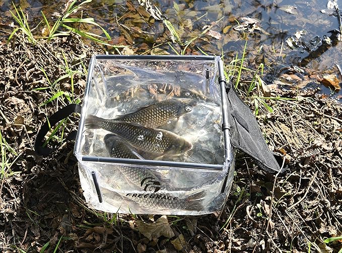 Freegrace Premium Folding Wash Basin - Collapsible Water Sink Container - Lightweight & Durable Transparent Plastic - Wash Dishes Everywhere - Suitable for Camping & Outdoor Activities